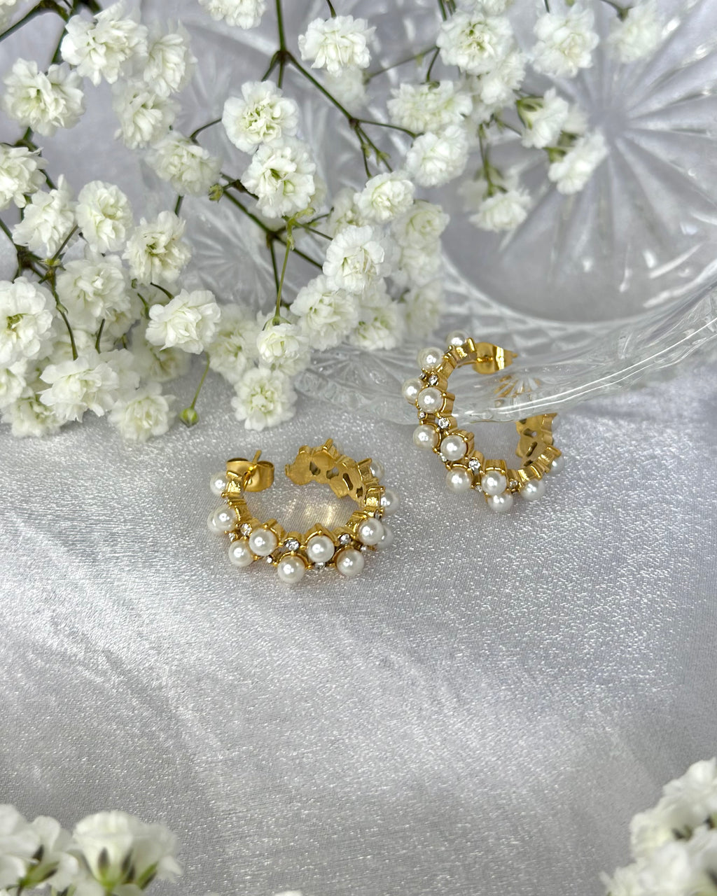 Camile Earrings - 18k Gold Plated on Stainless Steel