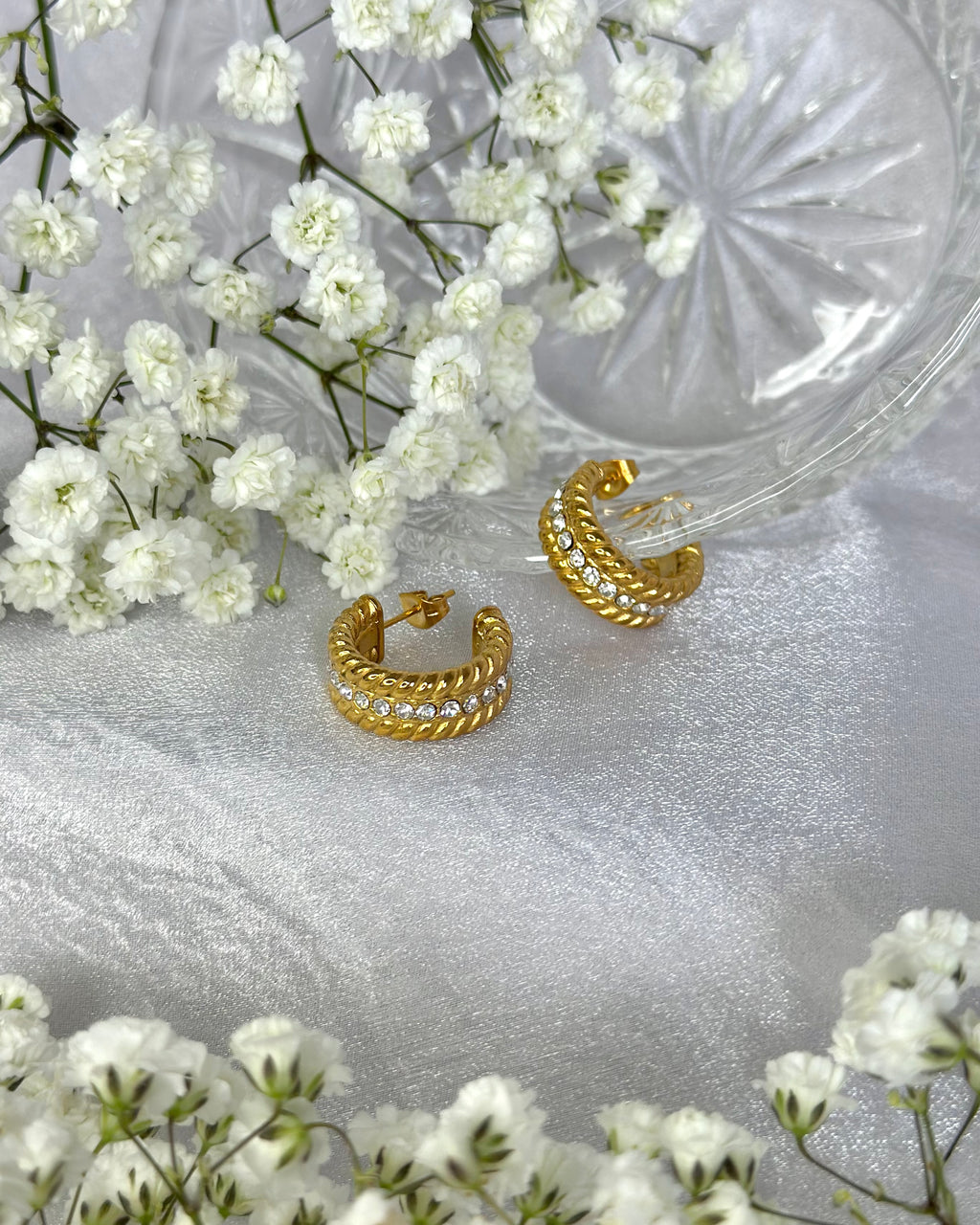 Avery Earrings - 18k Gold Plated on Stainless Steel